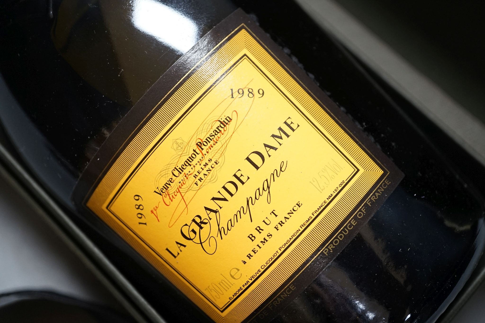Champagne, Veuve Cliquot, La Grande Dame, one boxed bottle